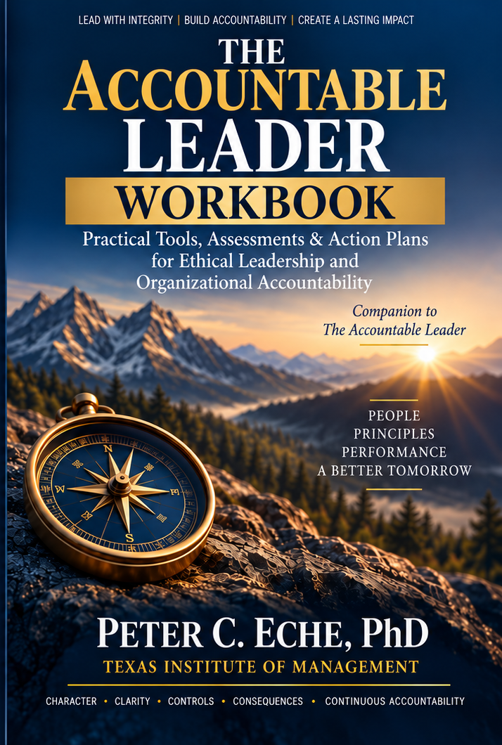 The Accountable Leader Workbook front cover