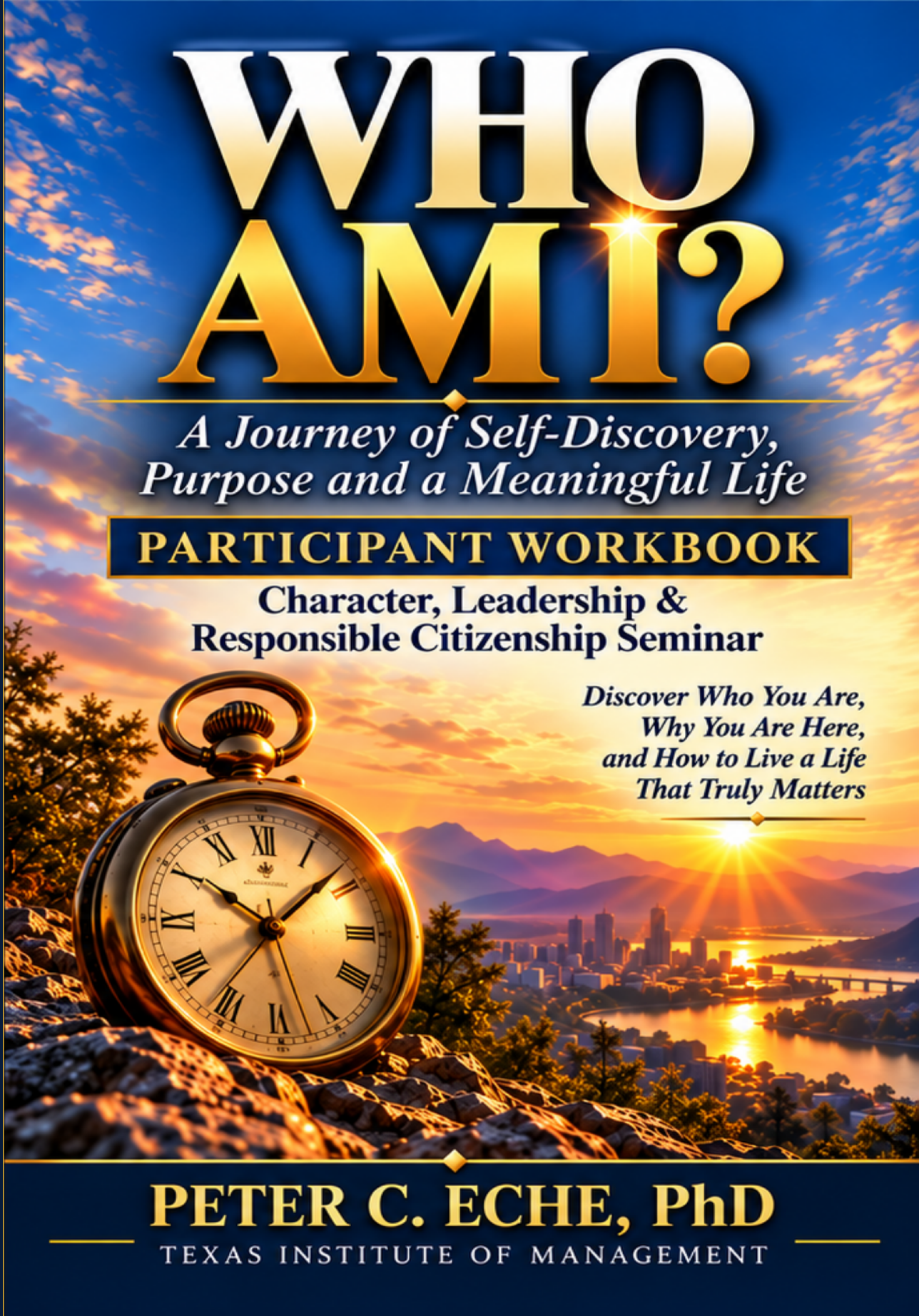 WHO AM I? Participant Workbook front cover